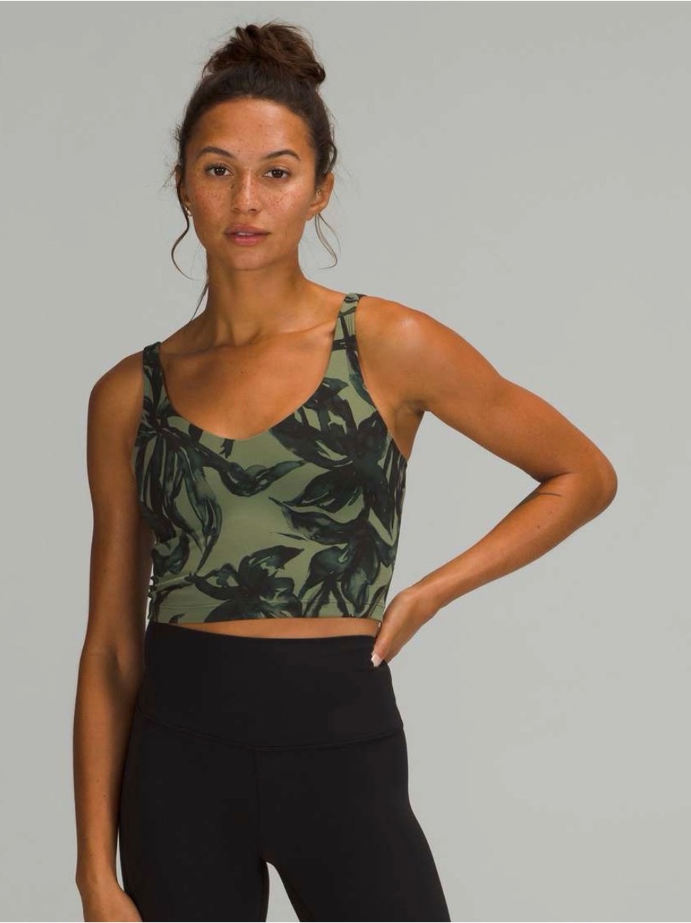 lululemon athletica Green and Black align tank